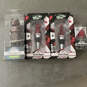 Epic Products assorted bottle stopper set